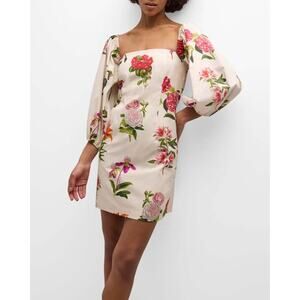 cara cara Montauk egret camellia dress Large